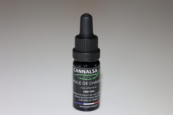 Huile CBD 7,5% Full Spectrum