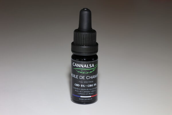 Huile CBD 5% - CBG 5% Full Spectrum